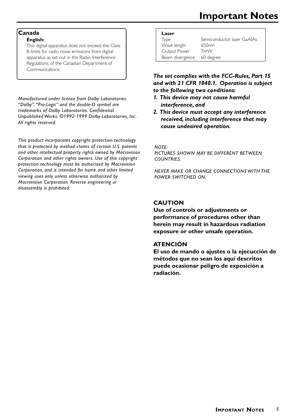 Philips Magnavox MRD300 User Manual | Page 7 / 30