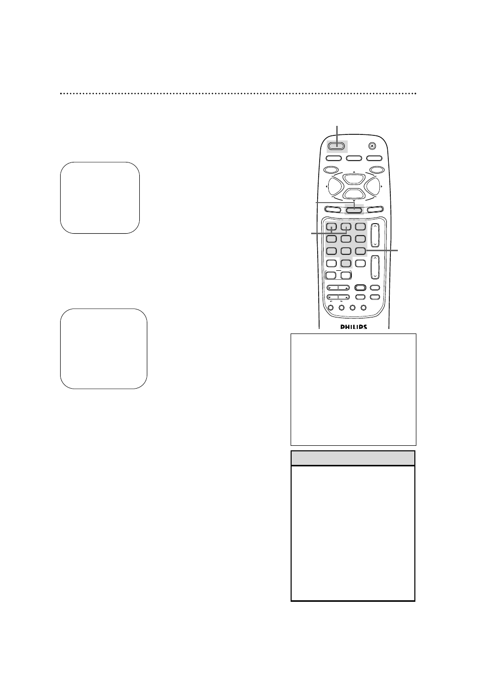 36 timer recording (cont’d), Helpful hints | Philips CCB255AT User Manual | Page 36 / 68