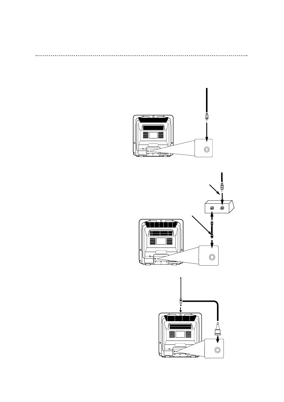 A. b, 6 hooking up the tv/vcr | Philips CCB255AT User Manual | Page 6 / 68