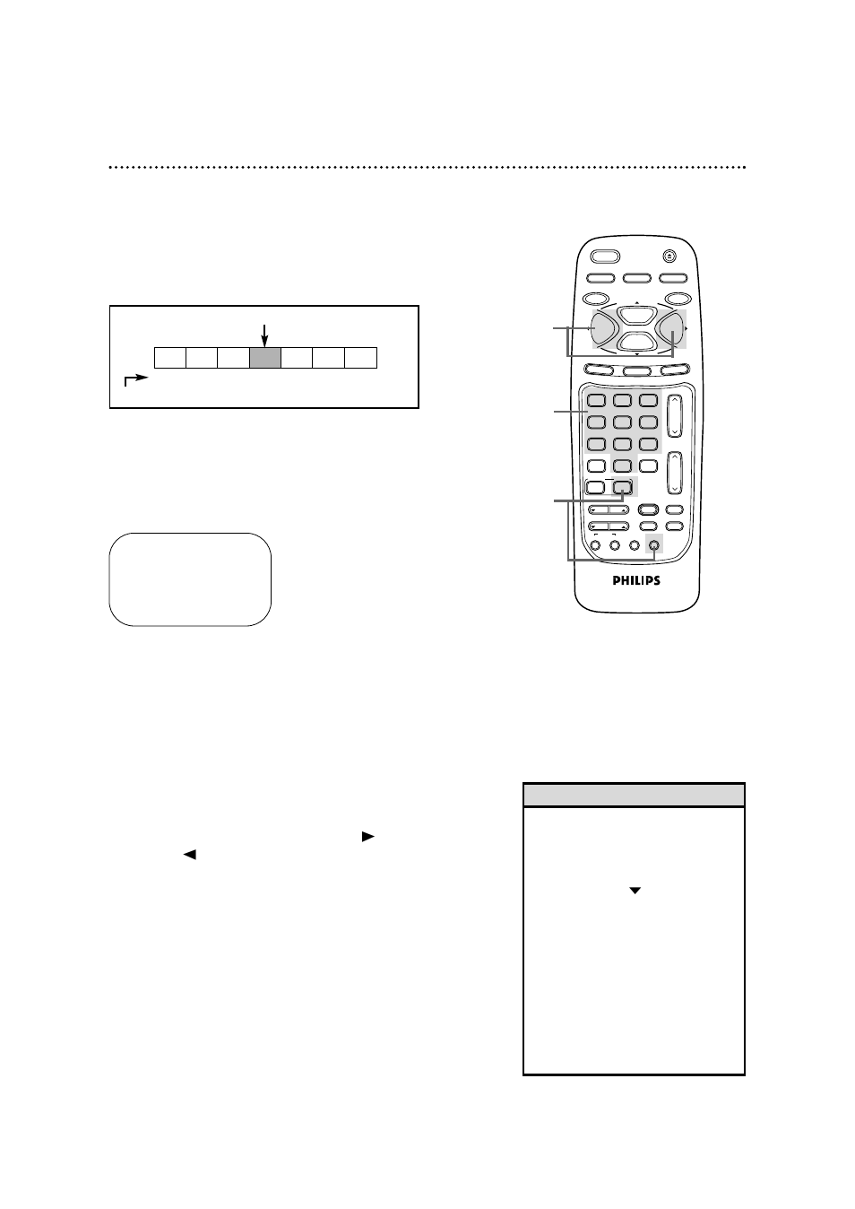 Index search 61, Helpful hints | Philips CCB255AT User Manual | Page 61 / 68