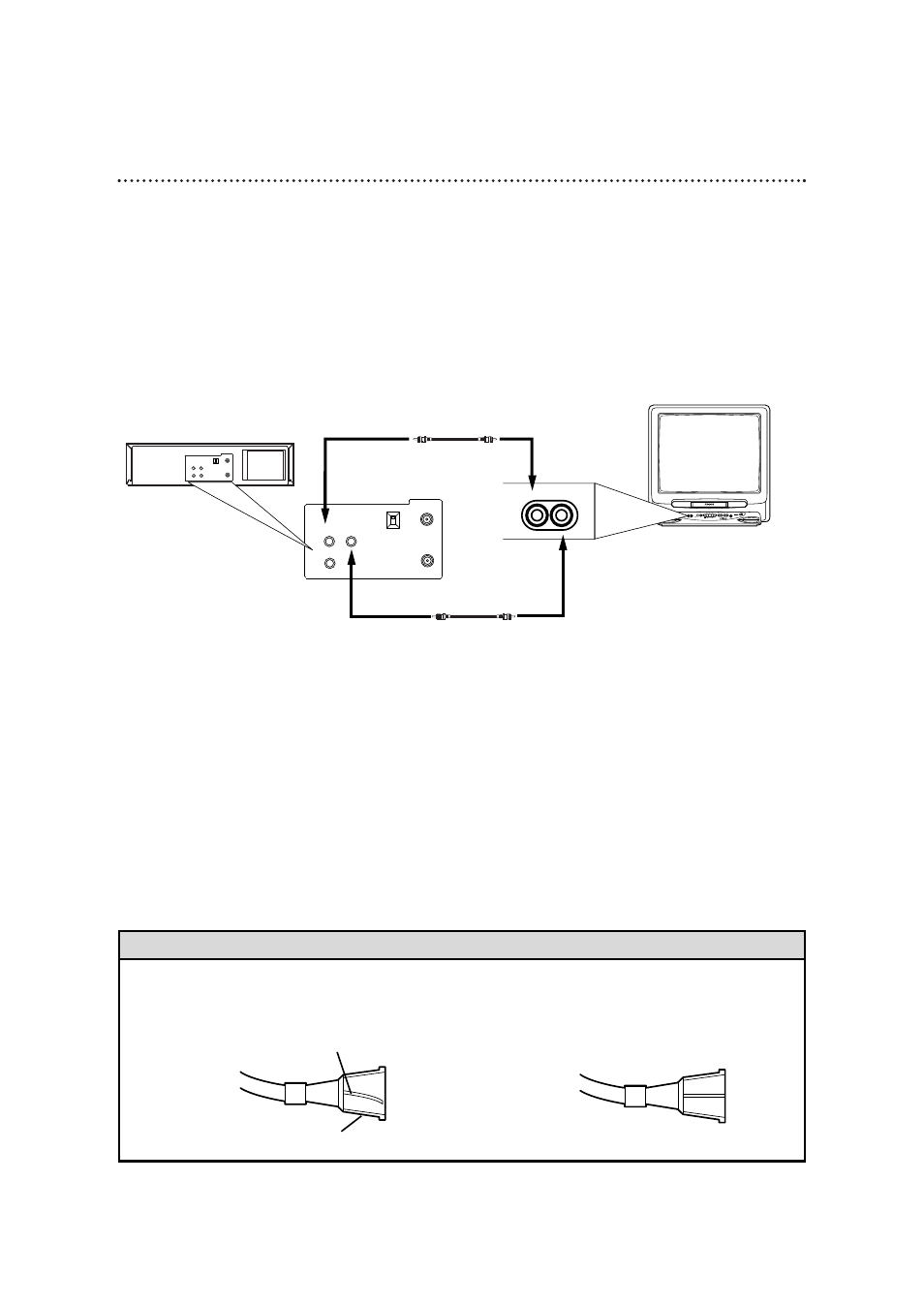 Hooking up the tv/vcr (cont’d) 7, Helpful hints, Plug in the tv/vcr’s power cord | Before you turn on the tv/vcr, go to page eight | Philips CCB255AT User Manual | Page 7 / 68