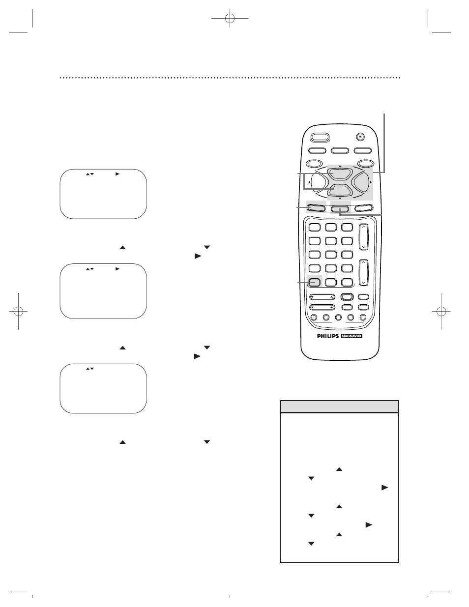 20 language selection | Philips Magnavox VRZ342AT User Manual | Page 20 / 60