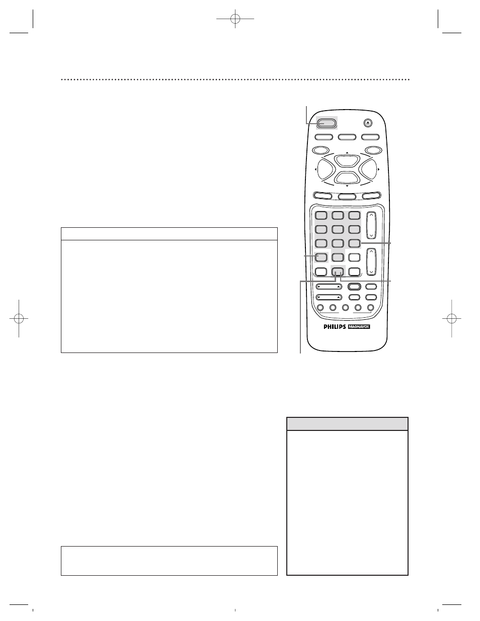 Setting the remote to operate a tv 21 | Philips Magnavox VRZ342AT User Manual | Page 21 / 60