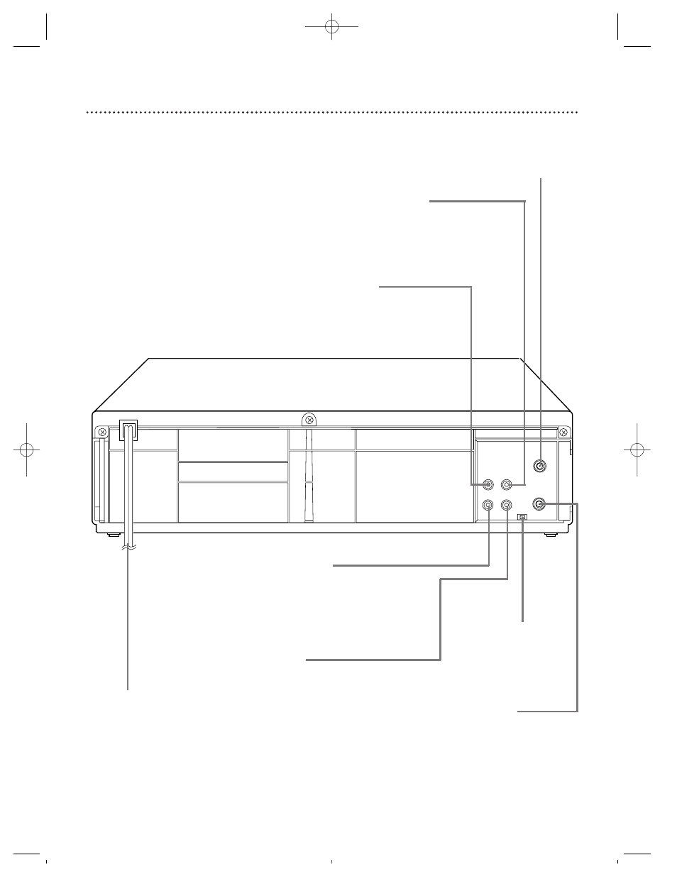 30 rear panel | Philips Magnavox VRZ342AT User Manual | Page 30 / 60