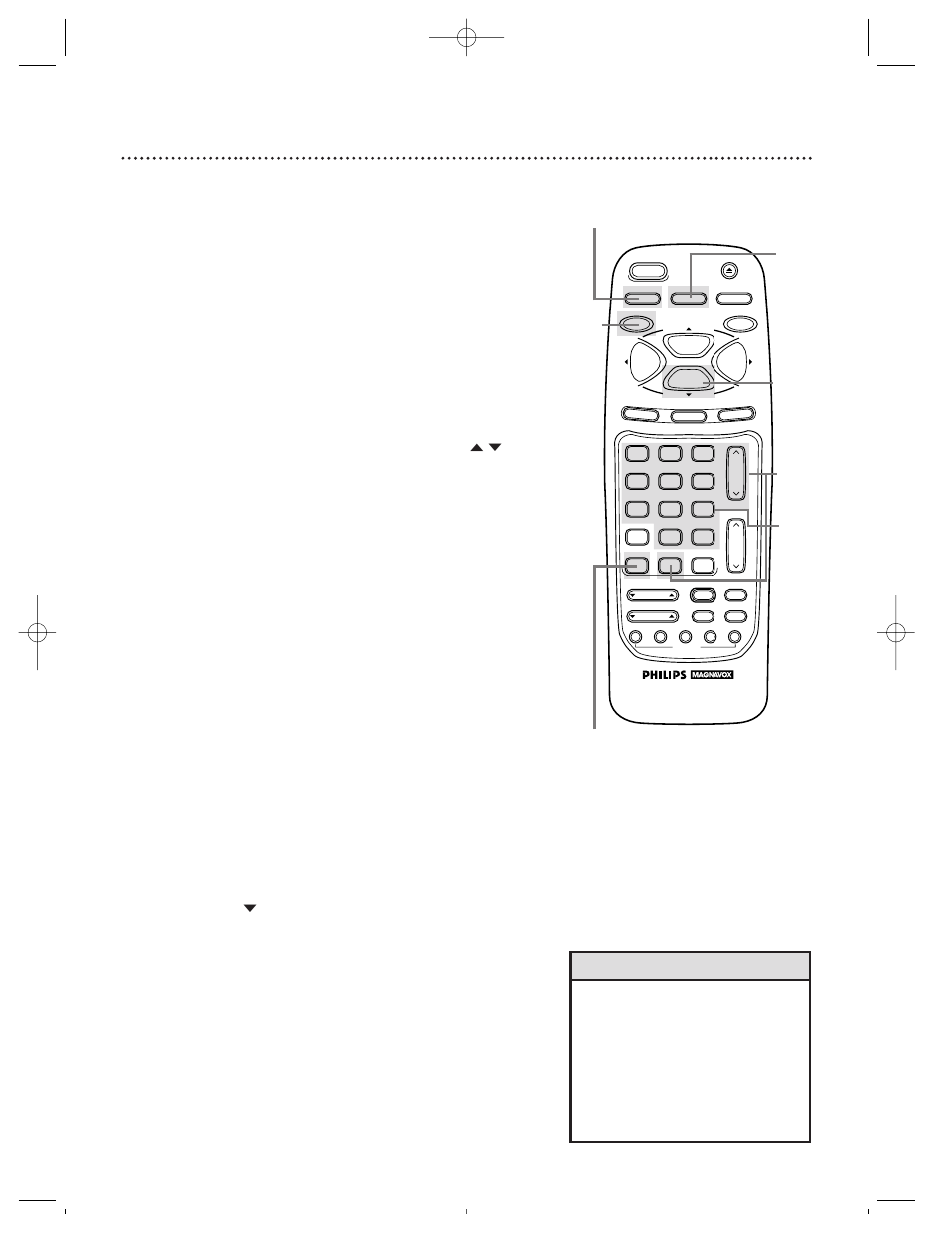 Recording one channel/watching another 33 | Philips Magnavox VRZ342AT User Manual | Page 33 / 60