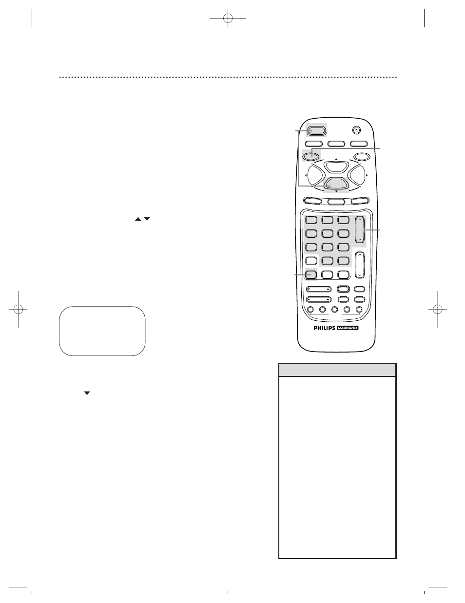 34 one-touch recording, Helpful hints | Philips Magnavox VRZ342AT User Manual | Page 34 / 60