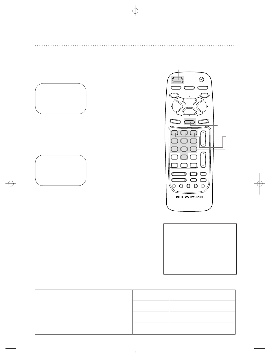 Timer recording (cont’d) 37 | Philips Magnavox VRZ342AT User Manual | Page 37 / 60