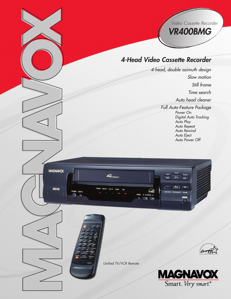 Philips Magnavox VR400BMG User Manual | 2 pages