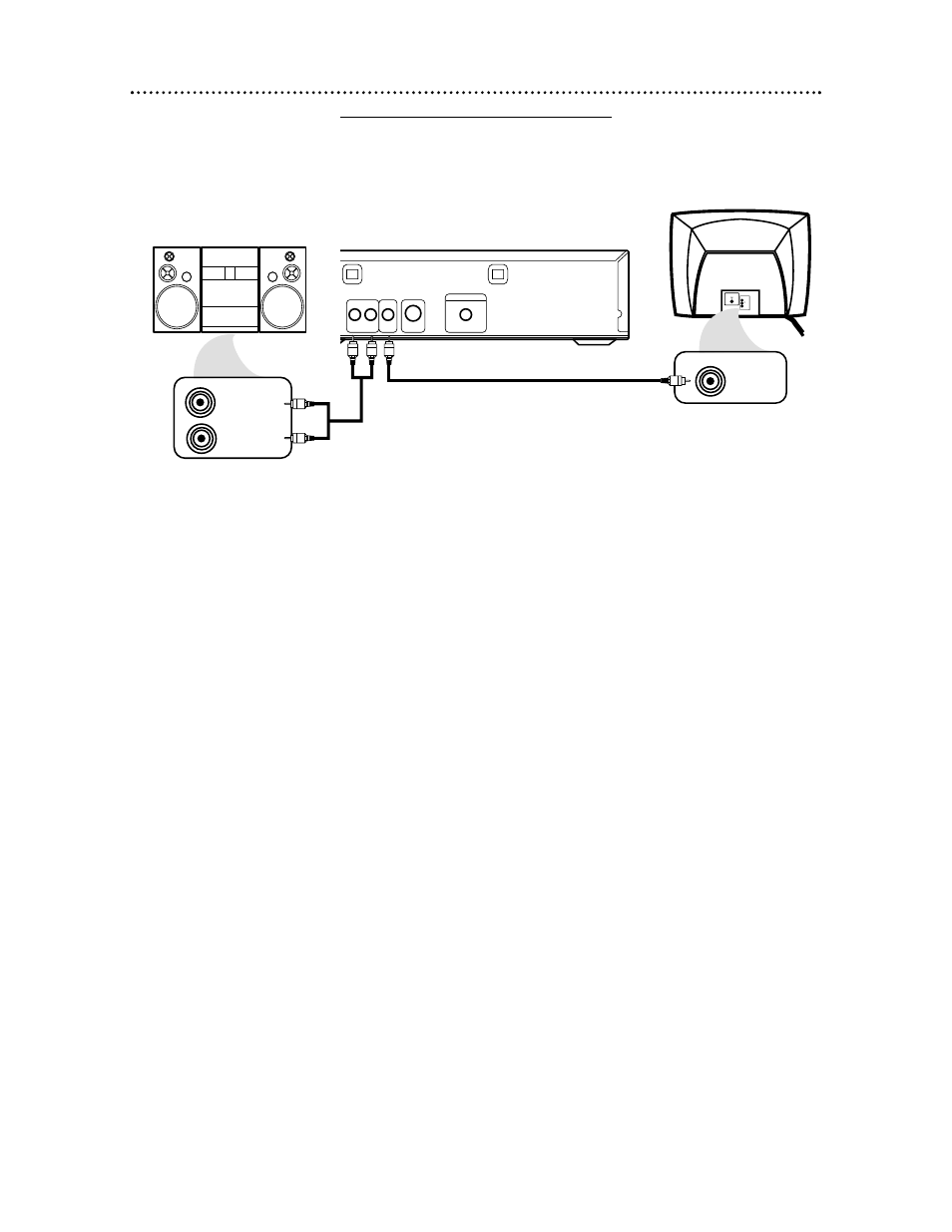 10 hookups (cont’d) | Philips Magnavox DVD609 User Manual | Page 10 / 55