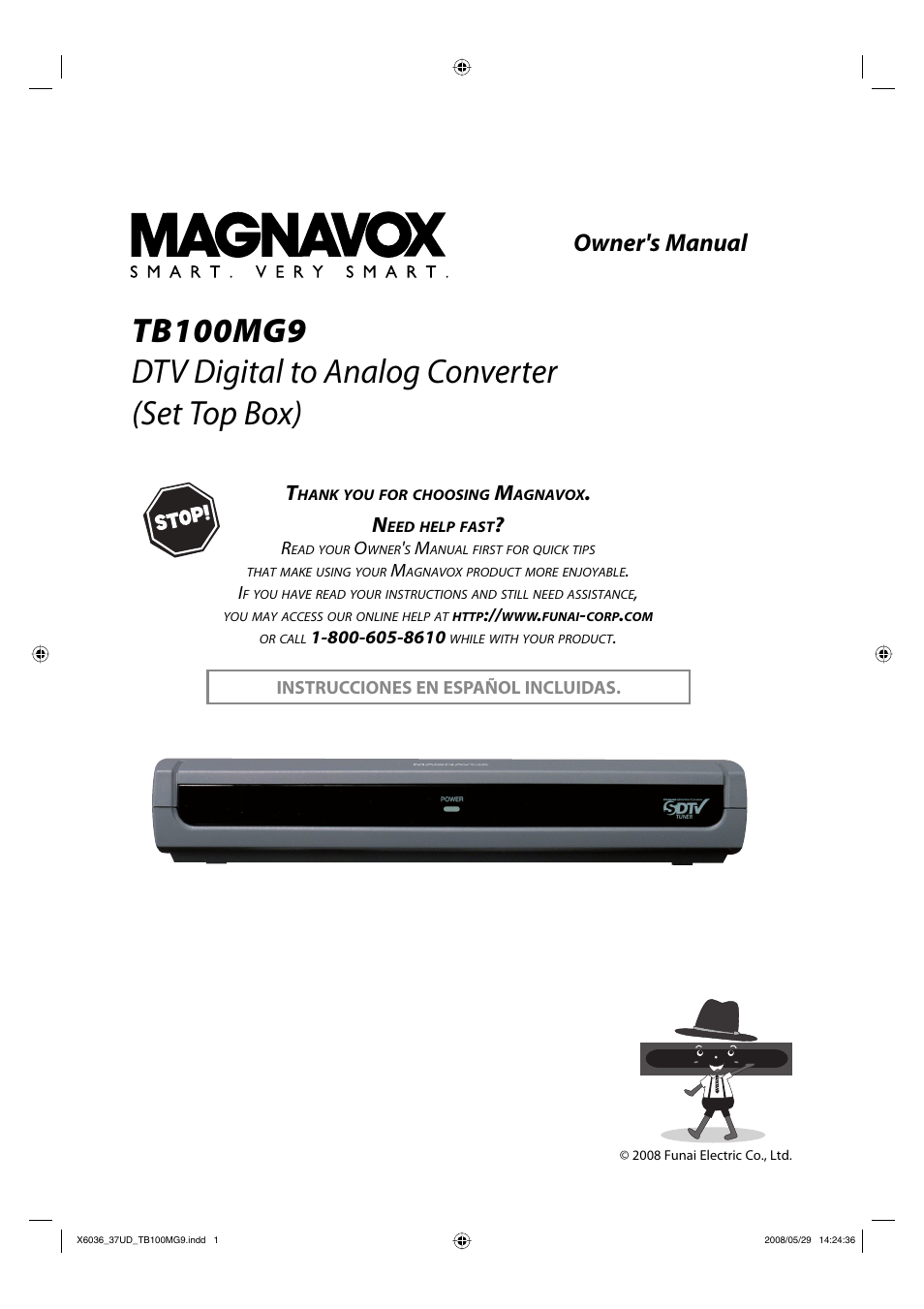 Philips Magnavox TB100MG9 User Manual | 32 pages