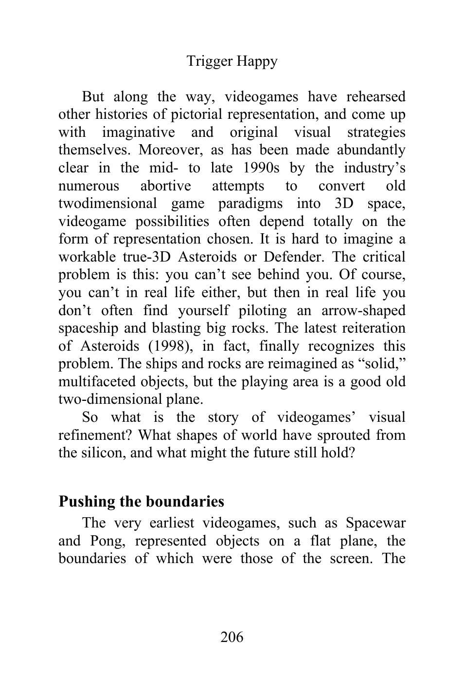 Pushing the boundaries | Philips Magnavox Videogames and the Entertainment Revolution Trigger Happy User Manual | Page 204 / 433