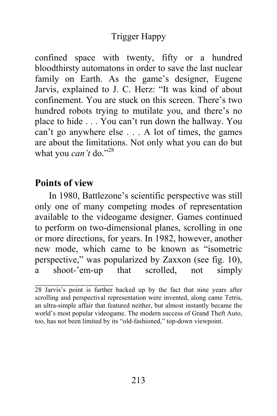 Points of view | Philips Magnavox Videogames and the Entertainment Revolution Trigger Happy User Manual | Page 211 / 433