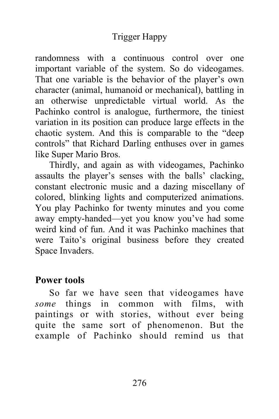 Power tools | Philips Magnavox Videogames and the Entertainment Revolution Trigger Happy User Manual | Page 274 / 433