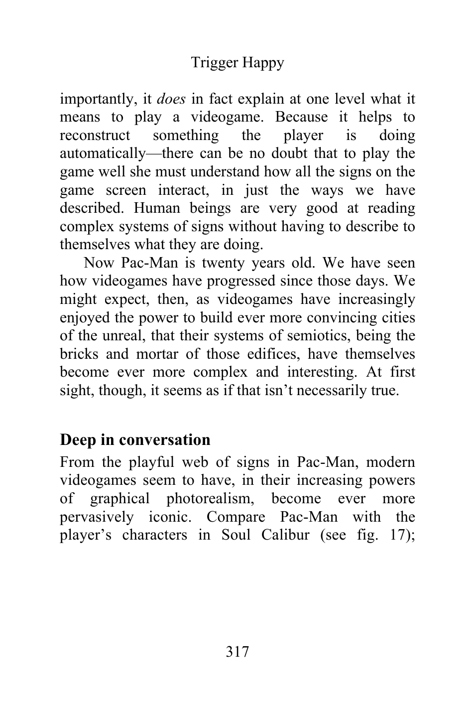 Deep in conversation | Philips Magnavox Videogames and the Entertainment Revolution Trigger Happy User Manual | Page 315 / 433