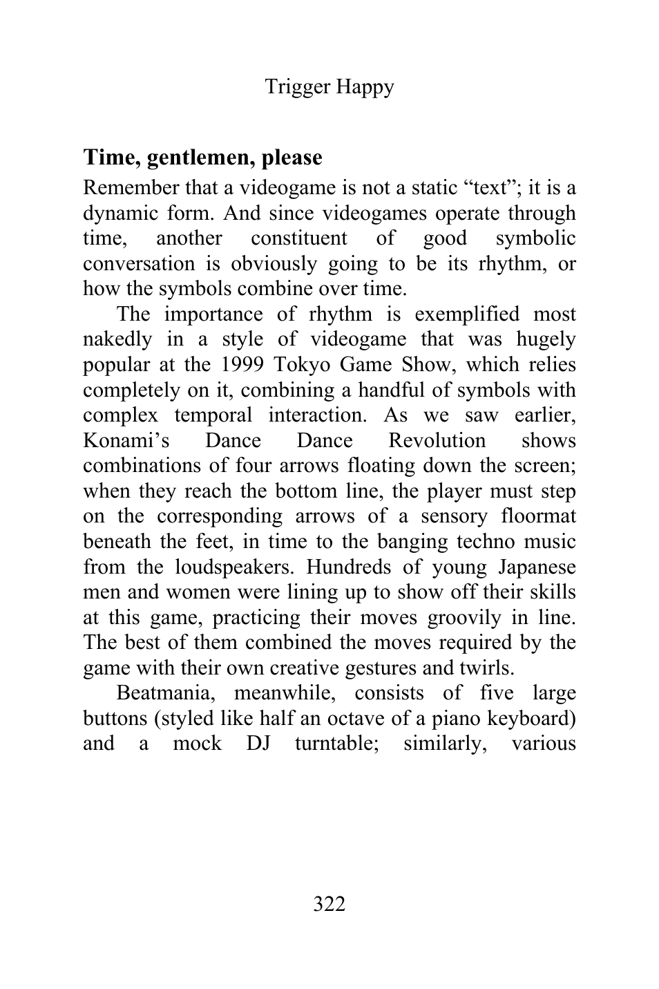 Time, gentlemen, please | Philips Magnavox Videogames and the Entertainment Revolution Trigger Happy User Manual | Page 320 / 433