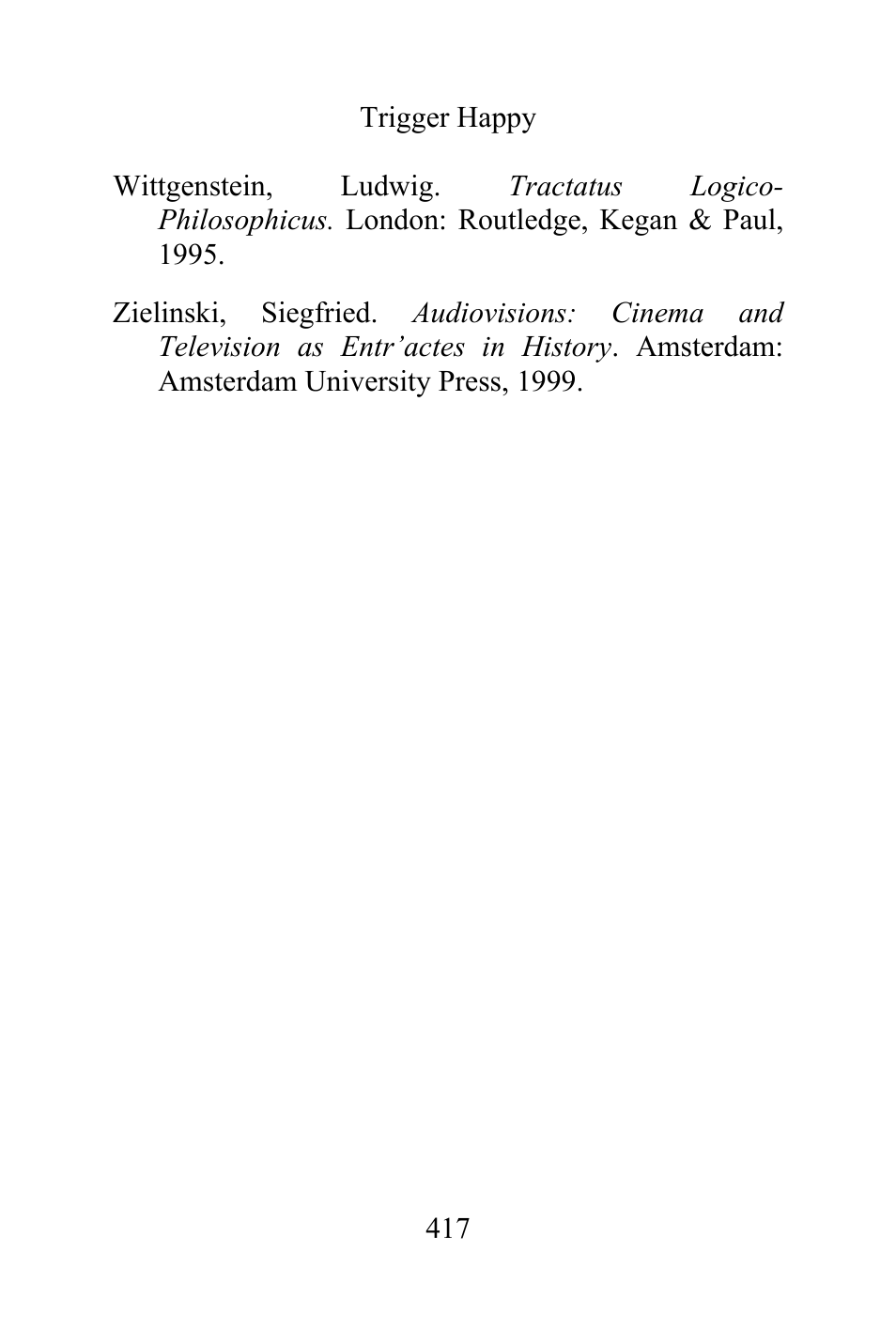 Philips Magnavox Videogames and the Entertainment Revolution Trigger Happy User Manual | Page 420 / 433