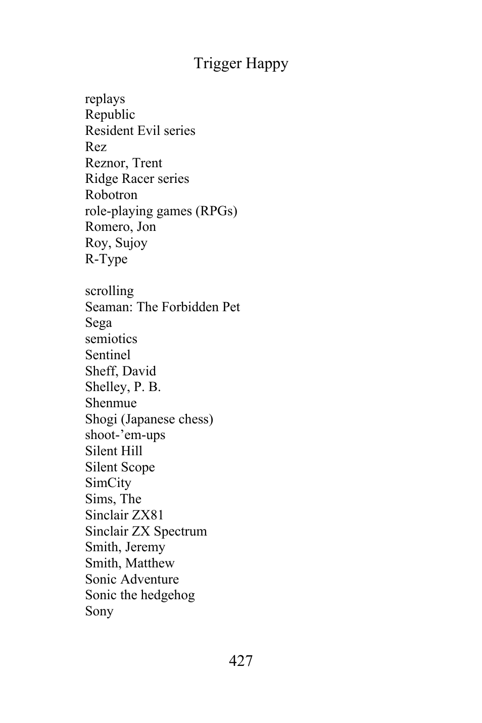 Philips Magnavox Videogames and the Entertainment Revolution Trigger Happy User Manual | Page 430 / 433