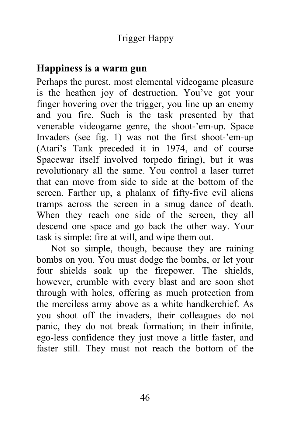 Happiness is a warm gun | Philips Magnavox Videogames and the Entertainment Revolution Trigger Happy User Manual | Page 44 / 433