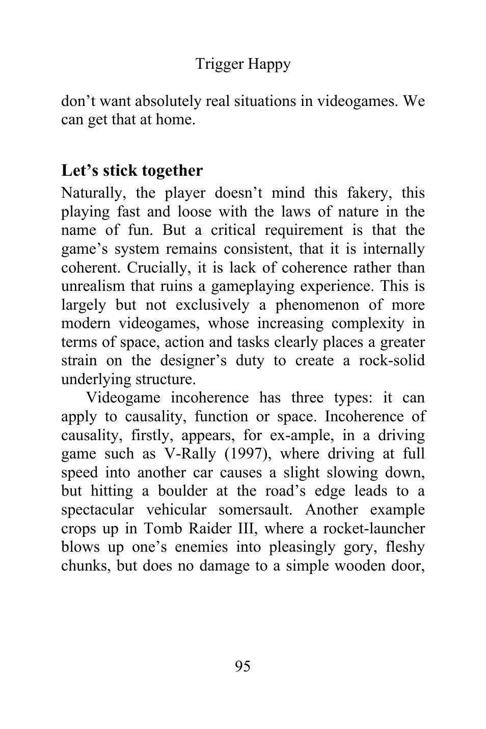 Let’s stick together | Philips Magnavox Videogames and the Entertainment Revolution Trigger Happy User Manual | Page 93 / 433