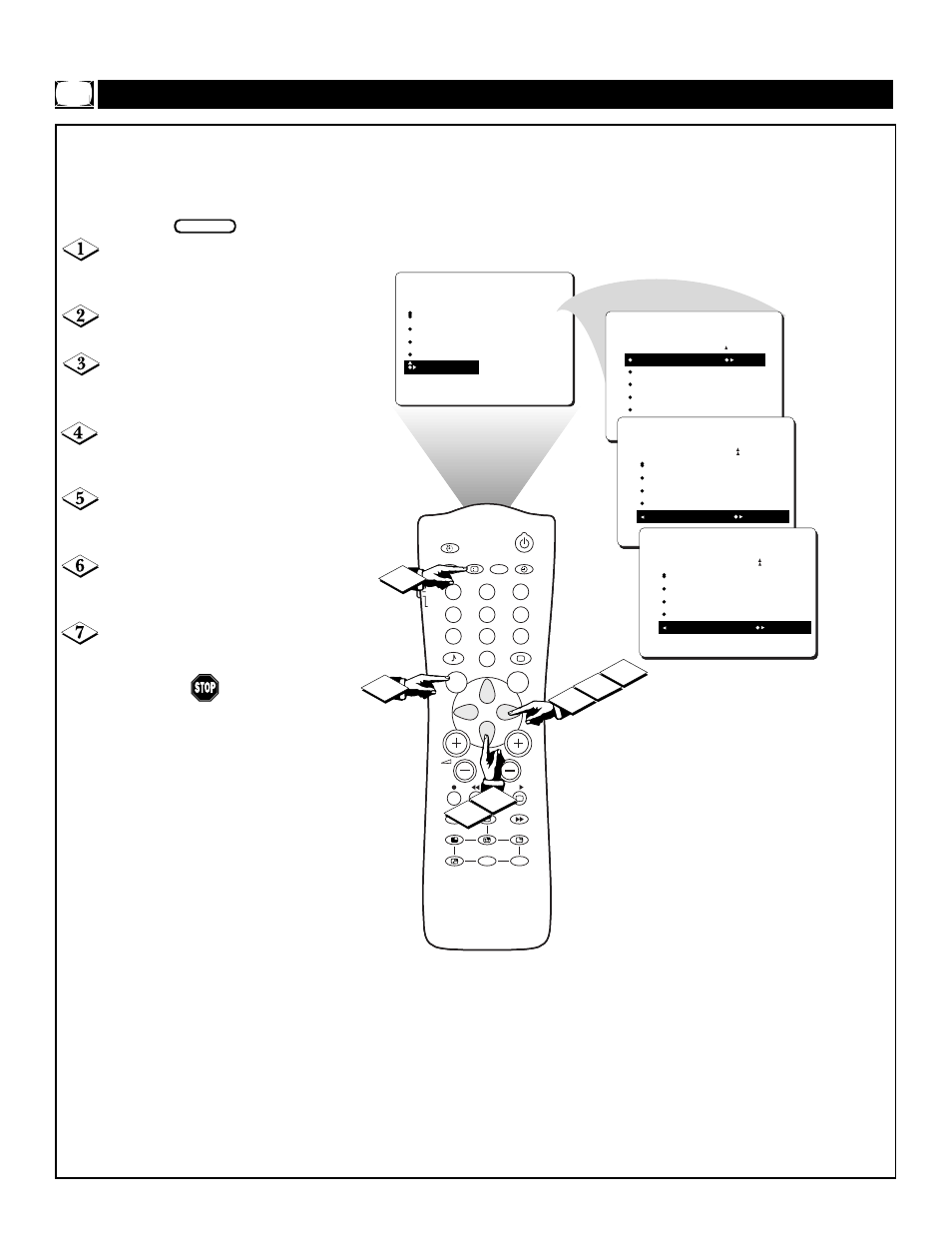 Ultipoint, Picture menu • the convergence control | Philips Magnavox 55P8241 User Manual | Page 12 / 54