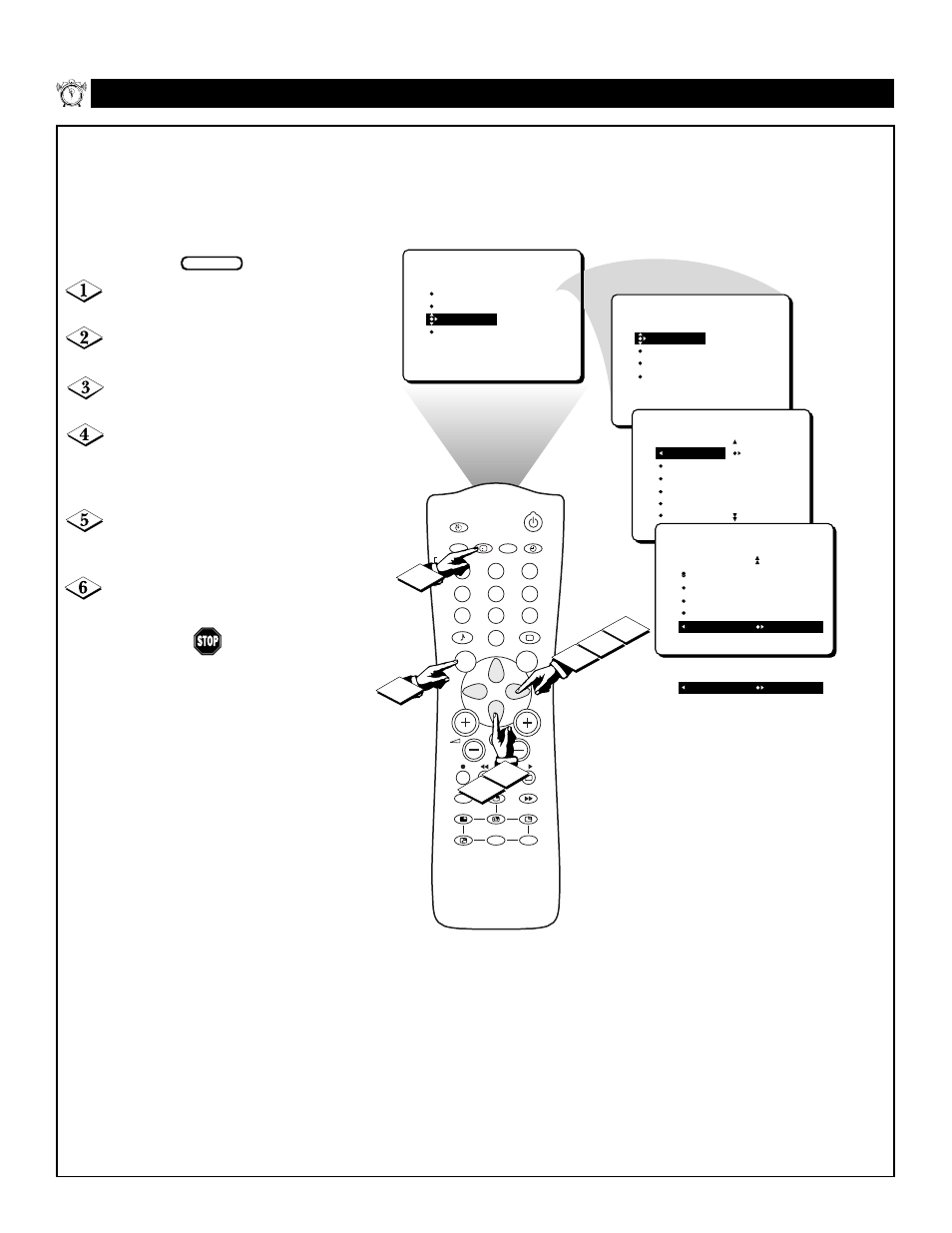 Onstantly, Isplaying the, Ime on | Creen | Philips Magnavox 55P8241 User Manual | Page 18 / 54