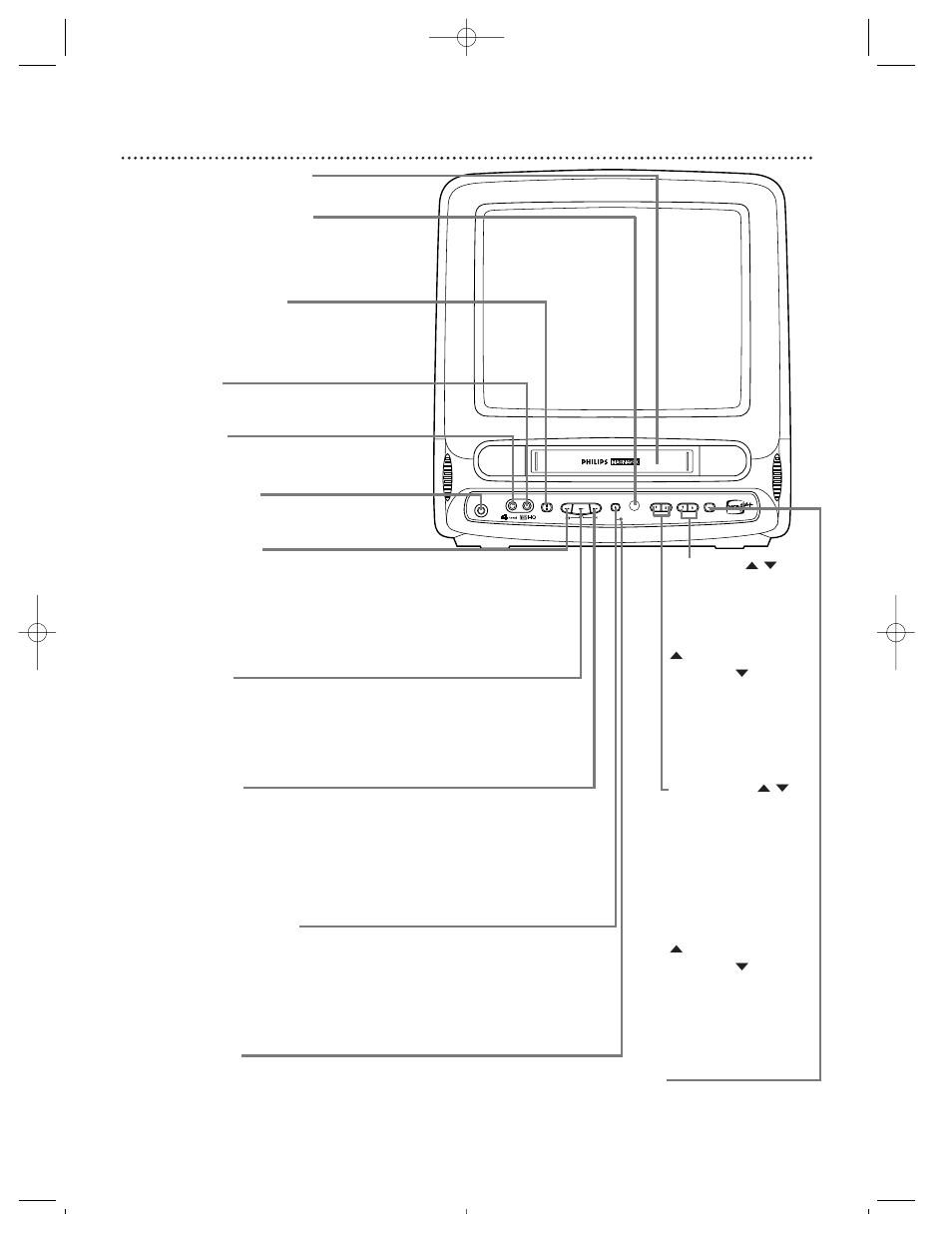 22 front panel | Philips Magnavox CCZ130AT User Manual | Page 22 / 60