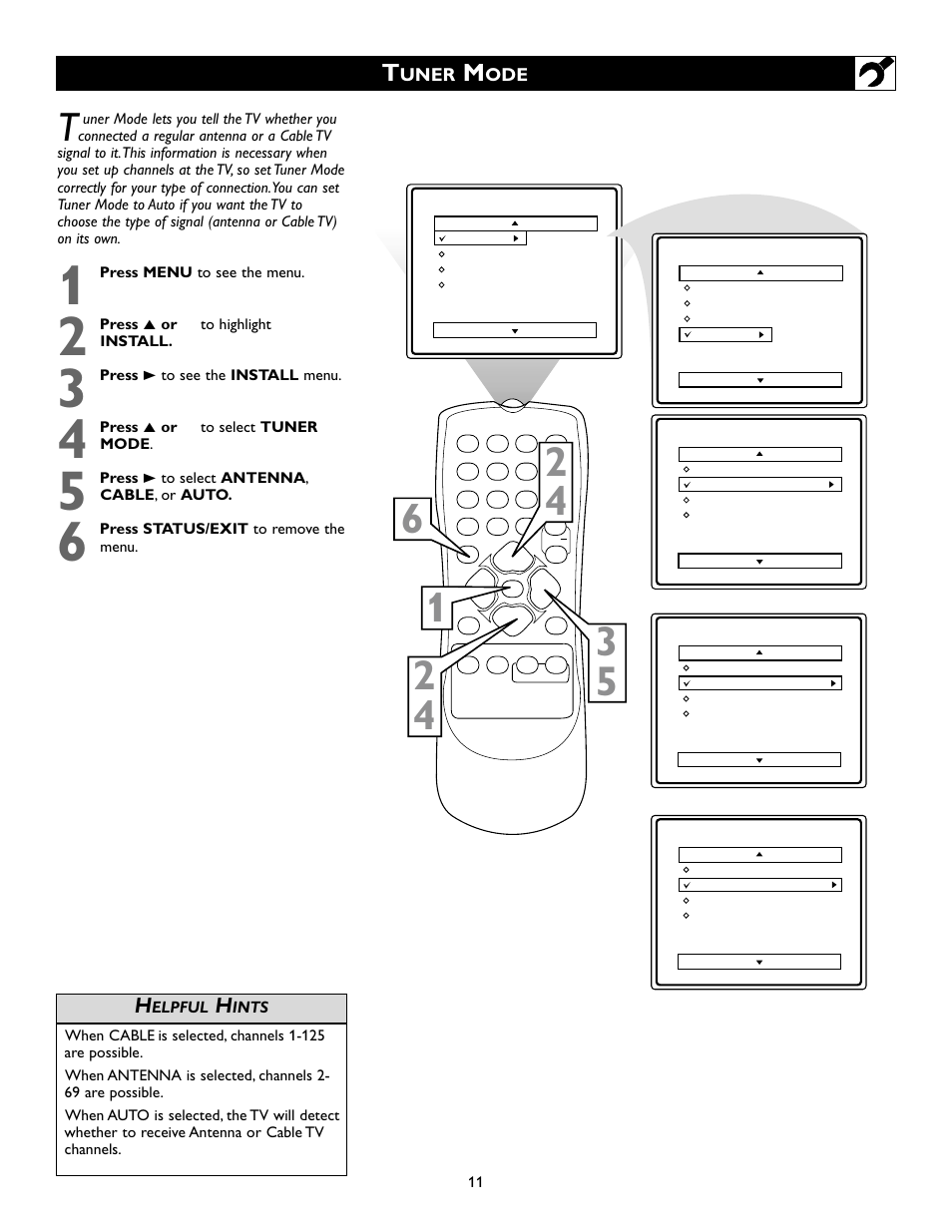 Philips Magnavox 20MS334R User Manual | Page 11 / 36