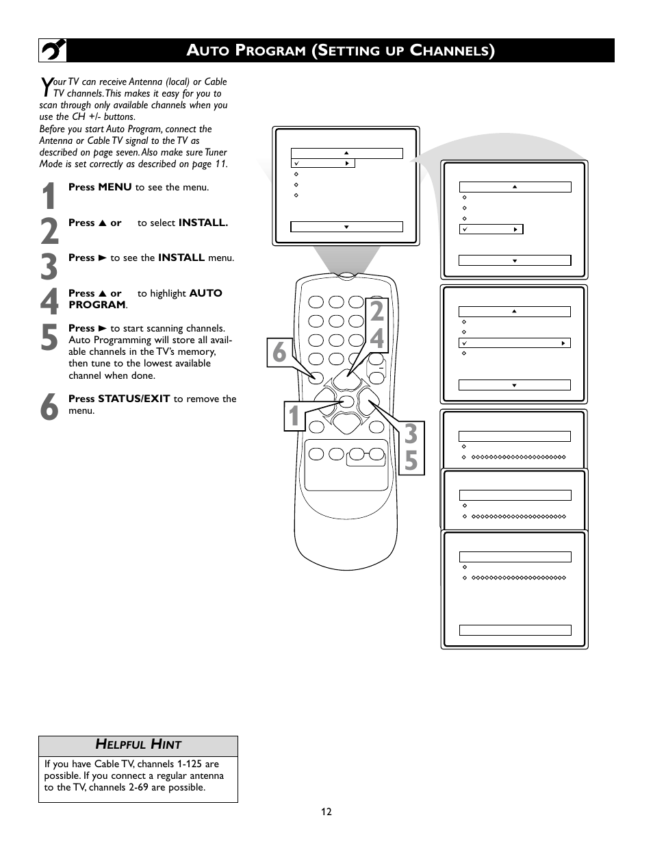 Philips Magnavox 20MS334R User Manual | Page 12 / 36