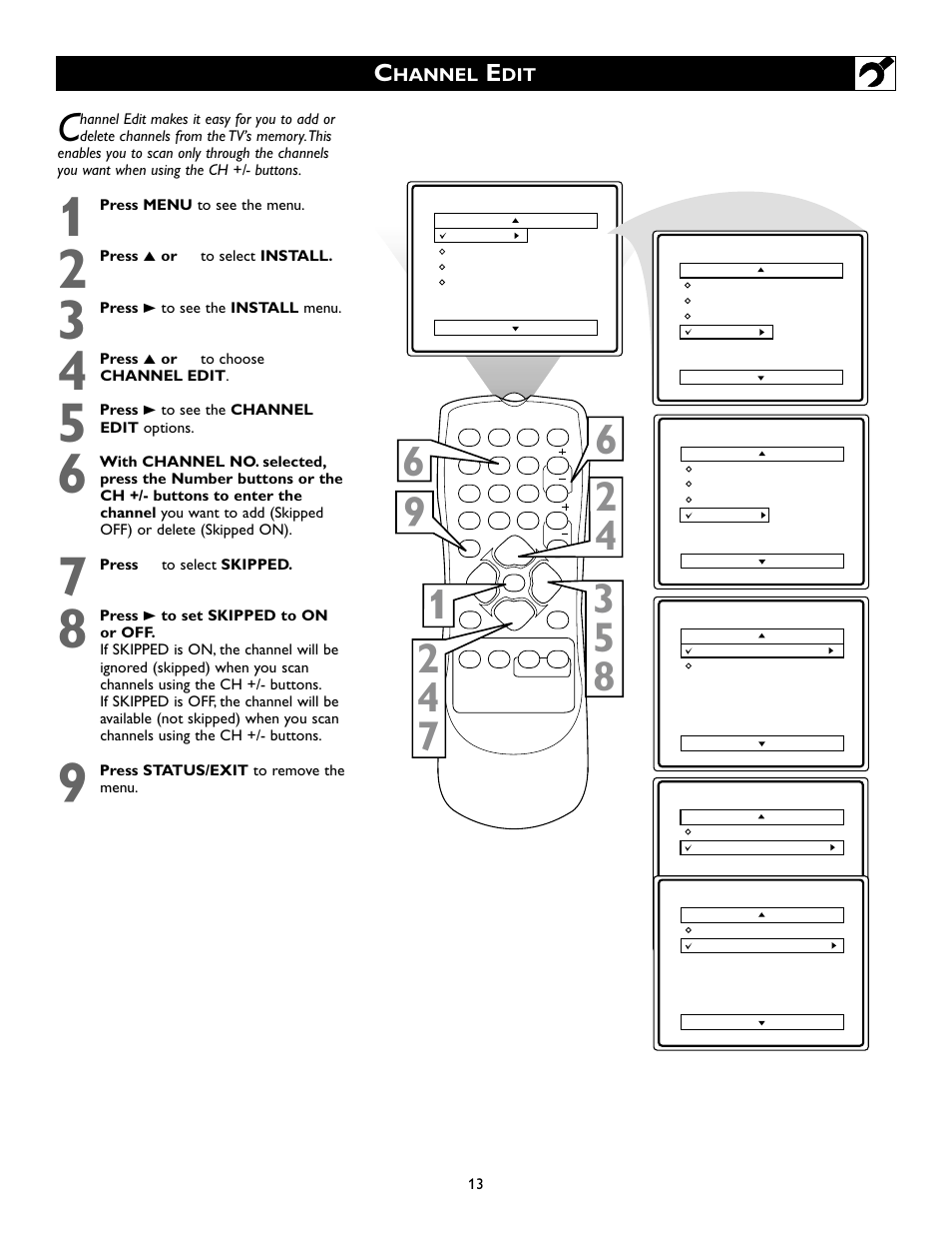 Philips Magnavox 20MS334R User Manual | Page 13 / 36