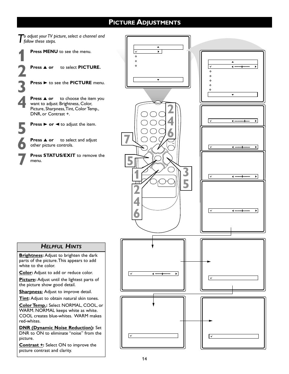 Philips Magnavox 20MS334R User Manual | Page 14 / 36