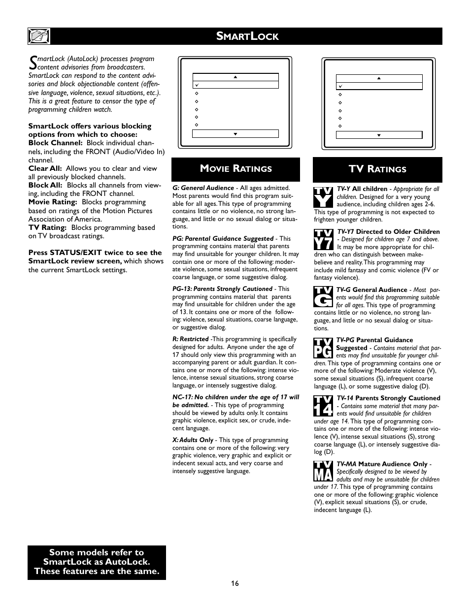 Tv r | Philips Magnavox 20MS334R User Manual | Page 16 / 36