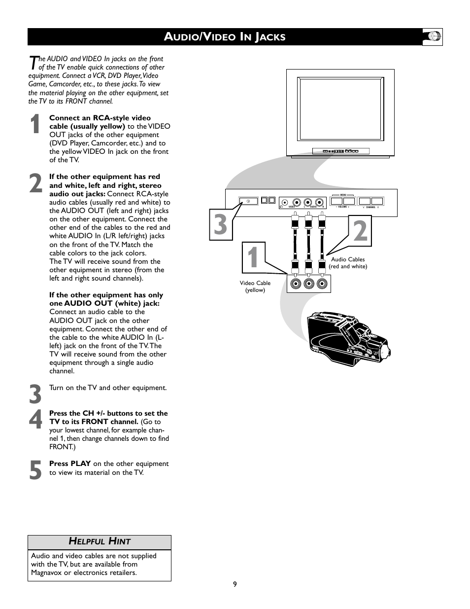 Philips Magnavox 20MS334R User Manual | Page 9 / 36