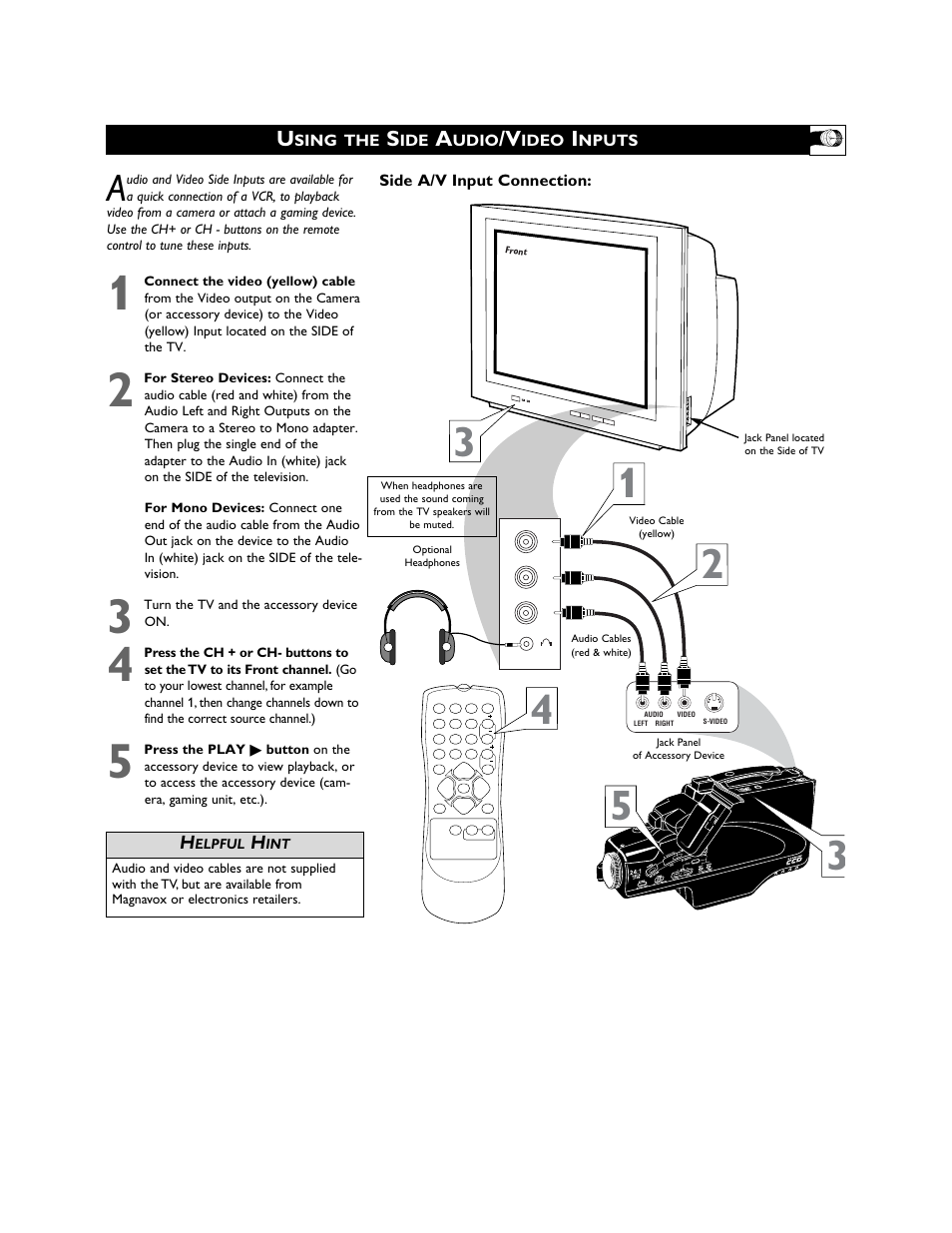 Philips Magnavox 27MS3404R User Manual | Page 13 / 40