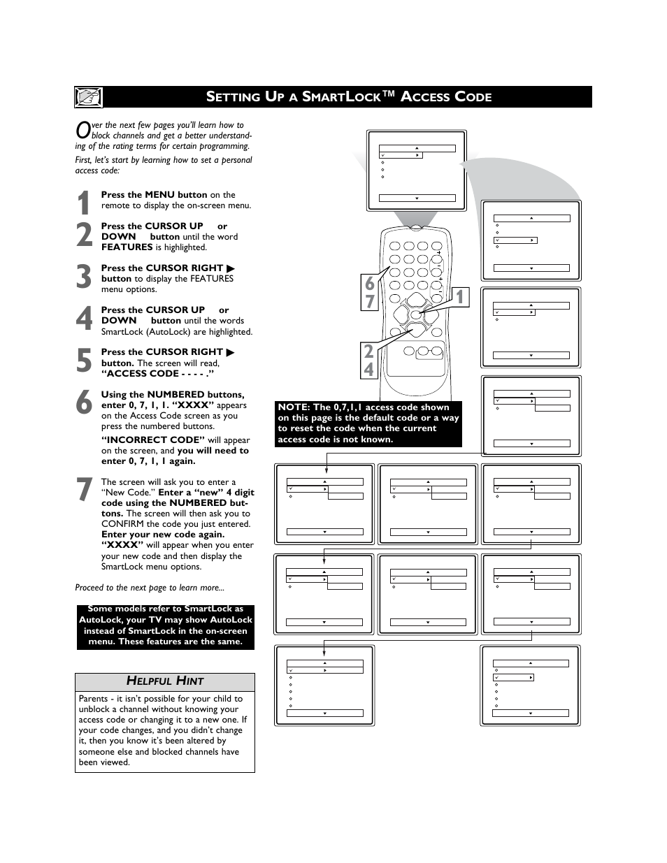 Etting, Mart, Ccess | Philips Magnavox 27MS3404R User Manual | Page 22 / 40