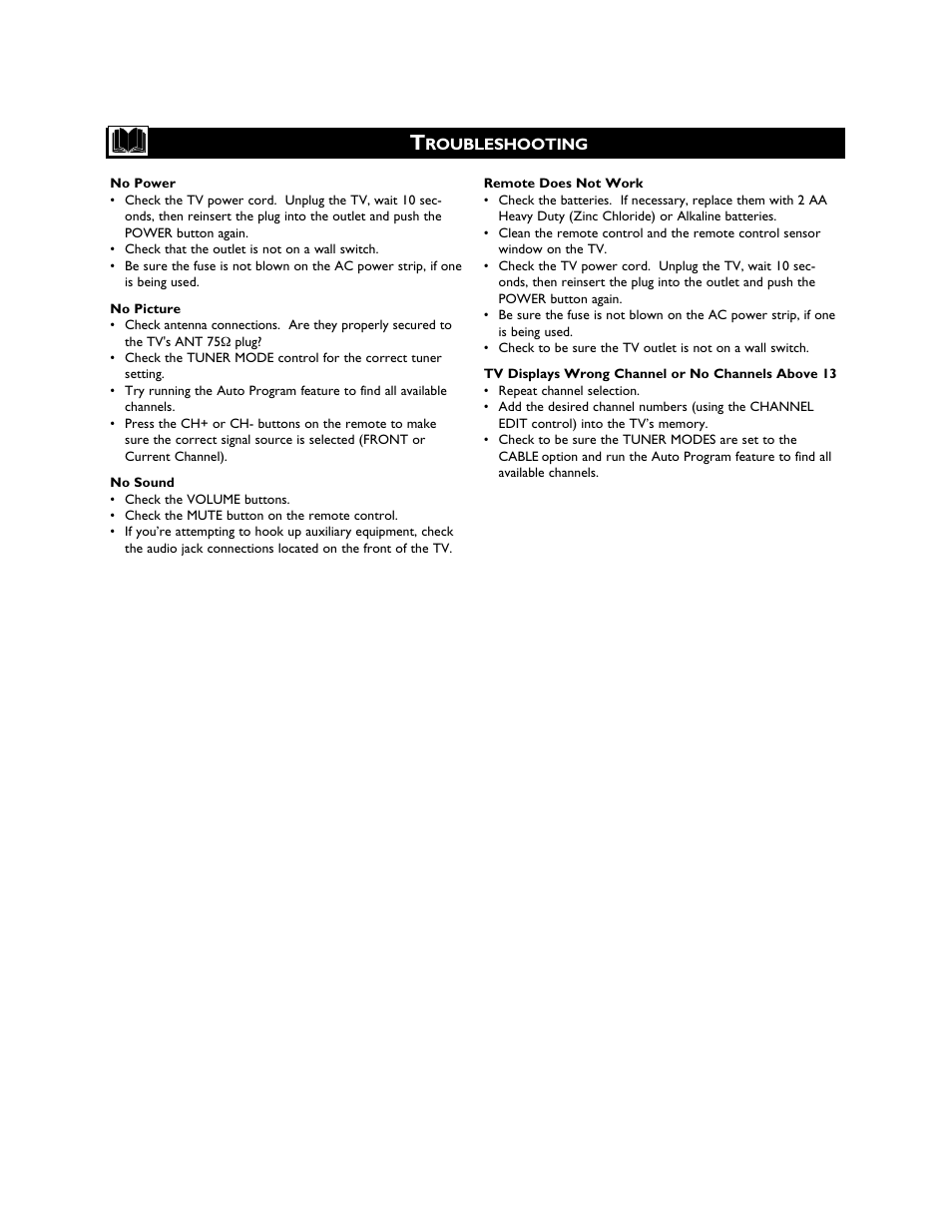 Philips Magnavox 27MS3404R User Manual | Page 34 / 40