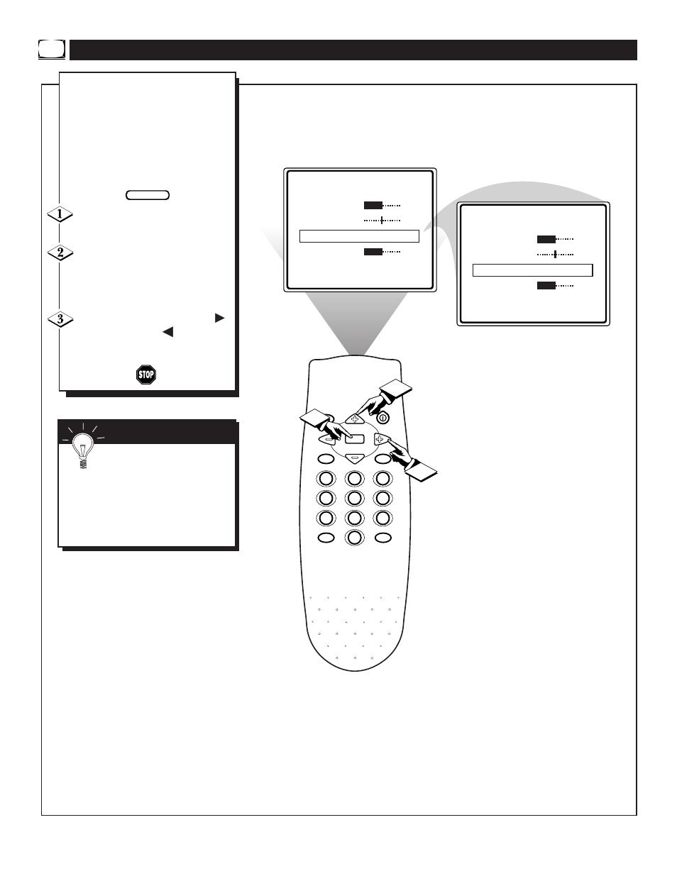 Ctivating the, Oise, Eduction | Icture, Ontrol | Philips Magnavox TS2746C1 User Manual | Page 16 / 36