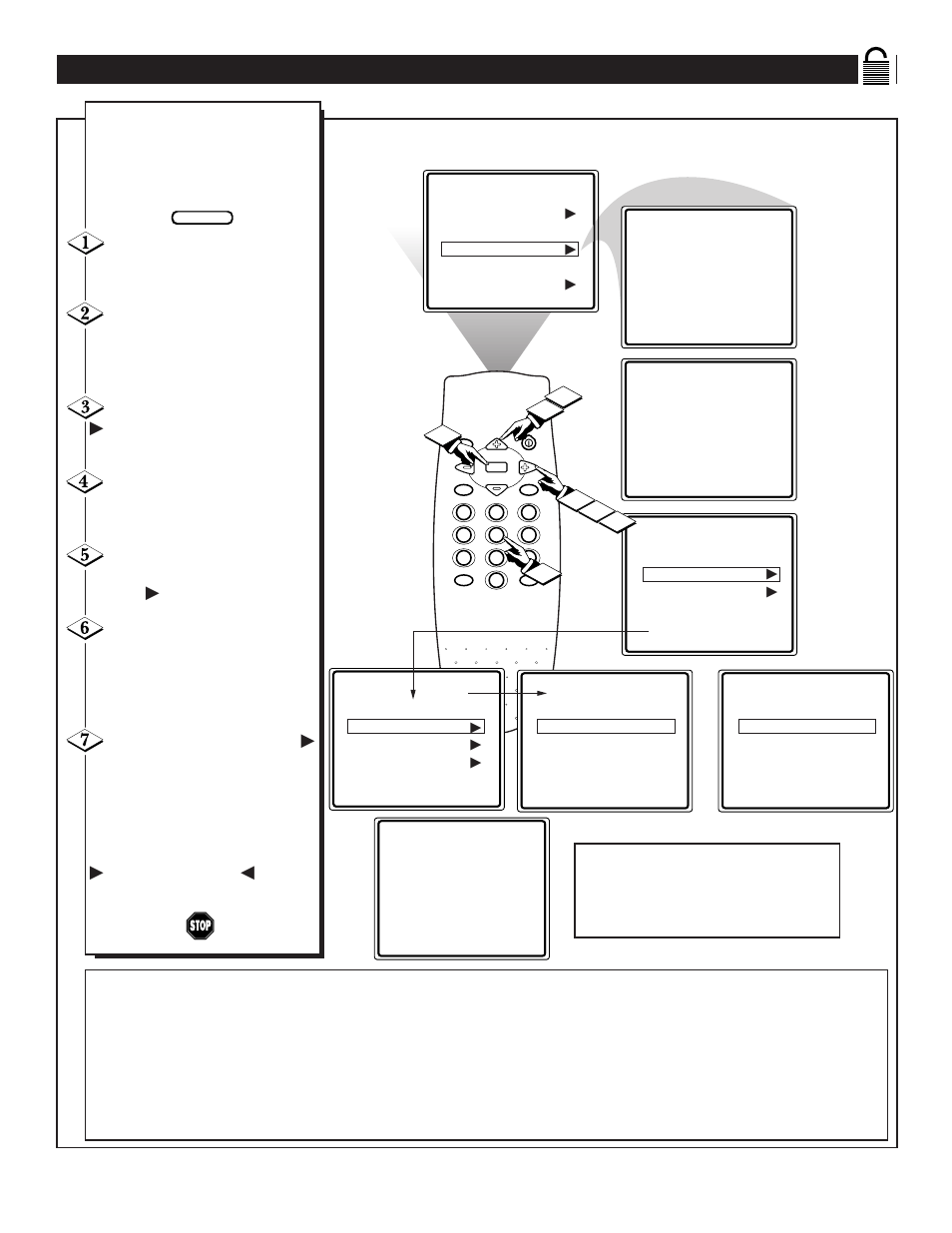 Nderstanding the, Mart, Ontrol | Locking, Ptions | Philips Magnavox TS2746C1 User Manual | Page 23 / 36