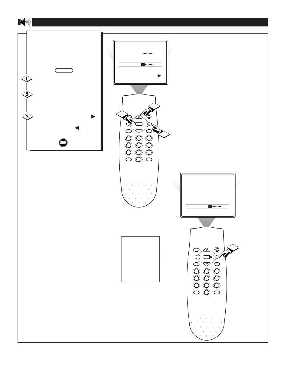 Tv v, Sing the, Olume | Ontrol | Philips Magnavox TS2746C1 User Manual | Page 28 / 36