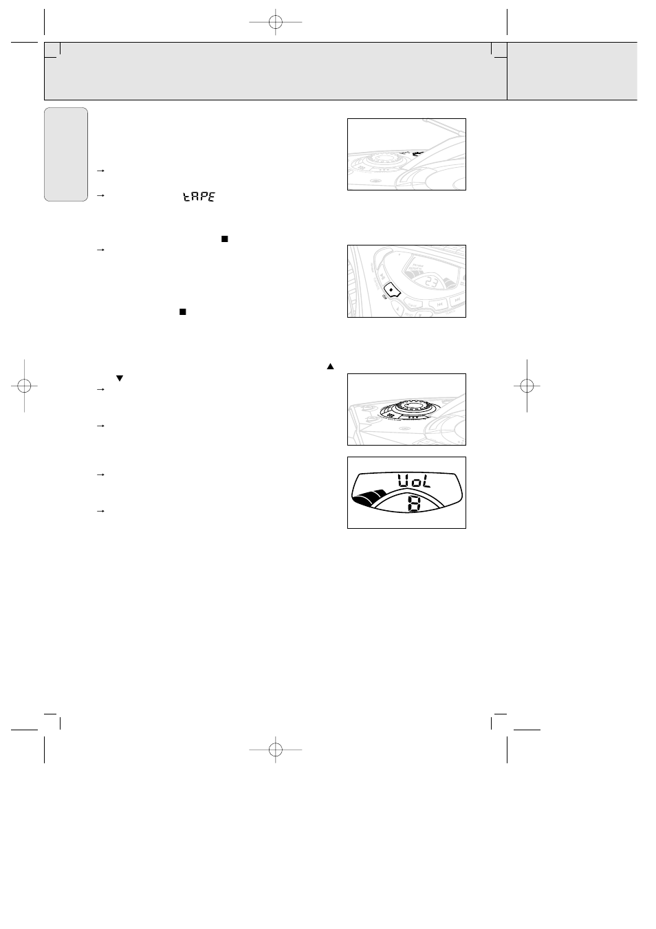 Basic functions | Philips AZ 2025 User Manual | Page 10 / 47