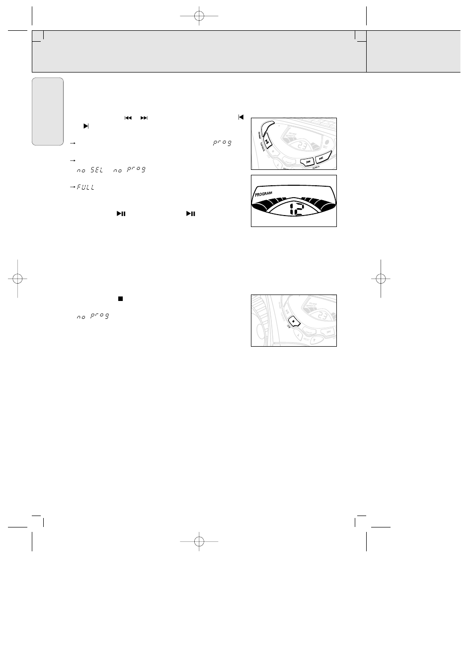 Cd player | Philips AZ 2025 User Manual | Page 14 / 47