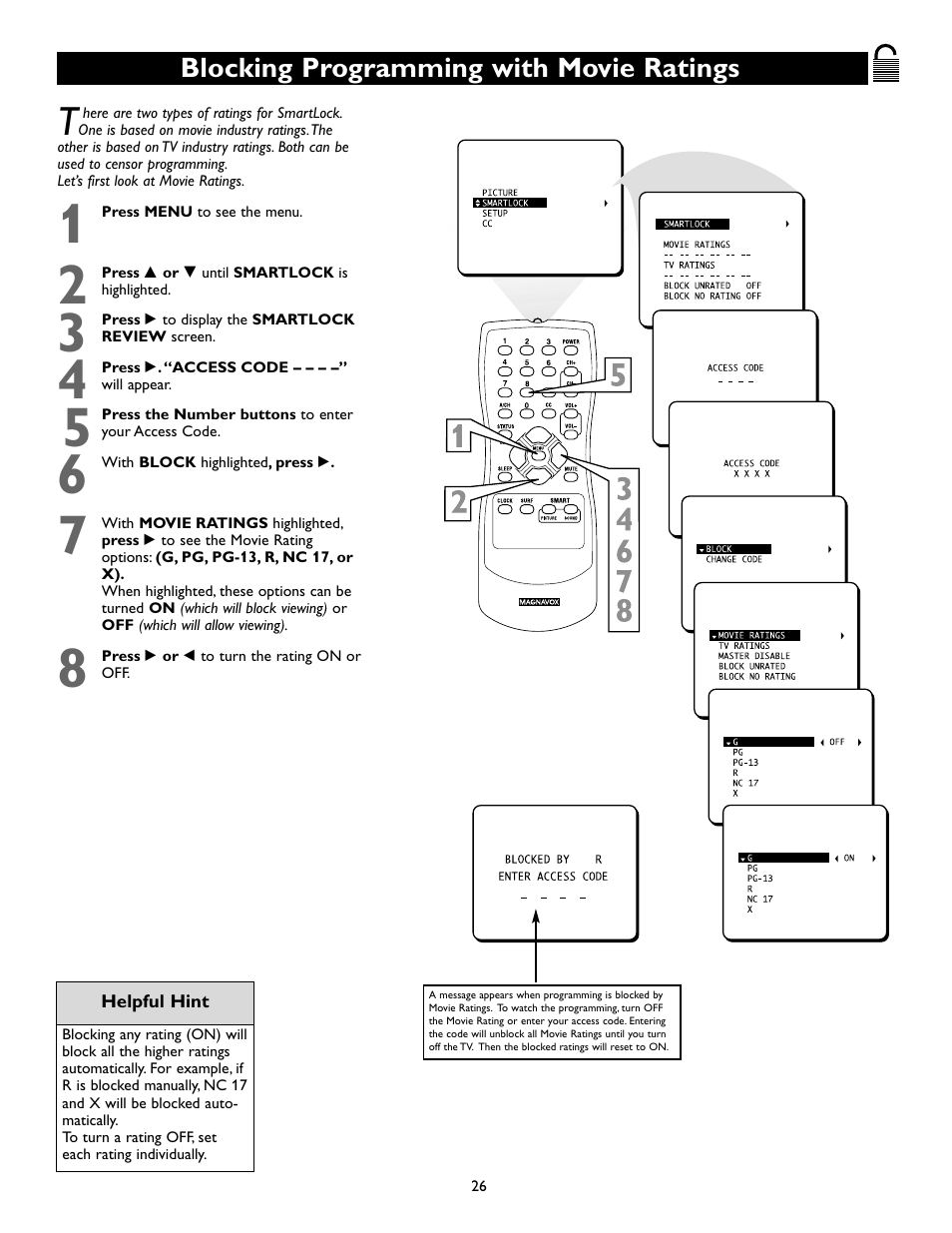 Philips Magnavox 13MT143S User Manual | Page 26 / 35