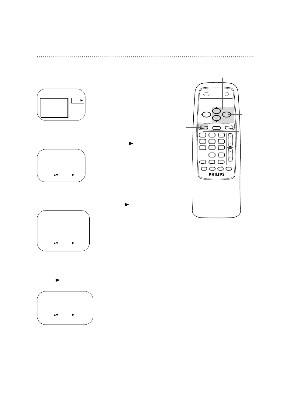 16 setting the clock (cont’d), Manual pbs channel selection | Philips CCB130CN User Manual | Page 16 / 60