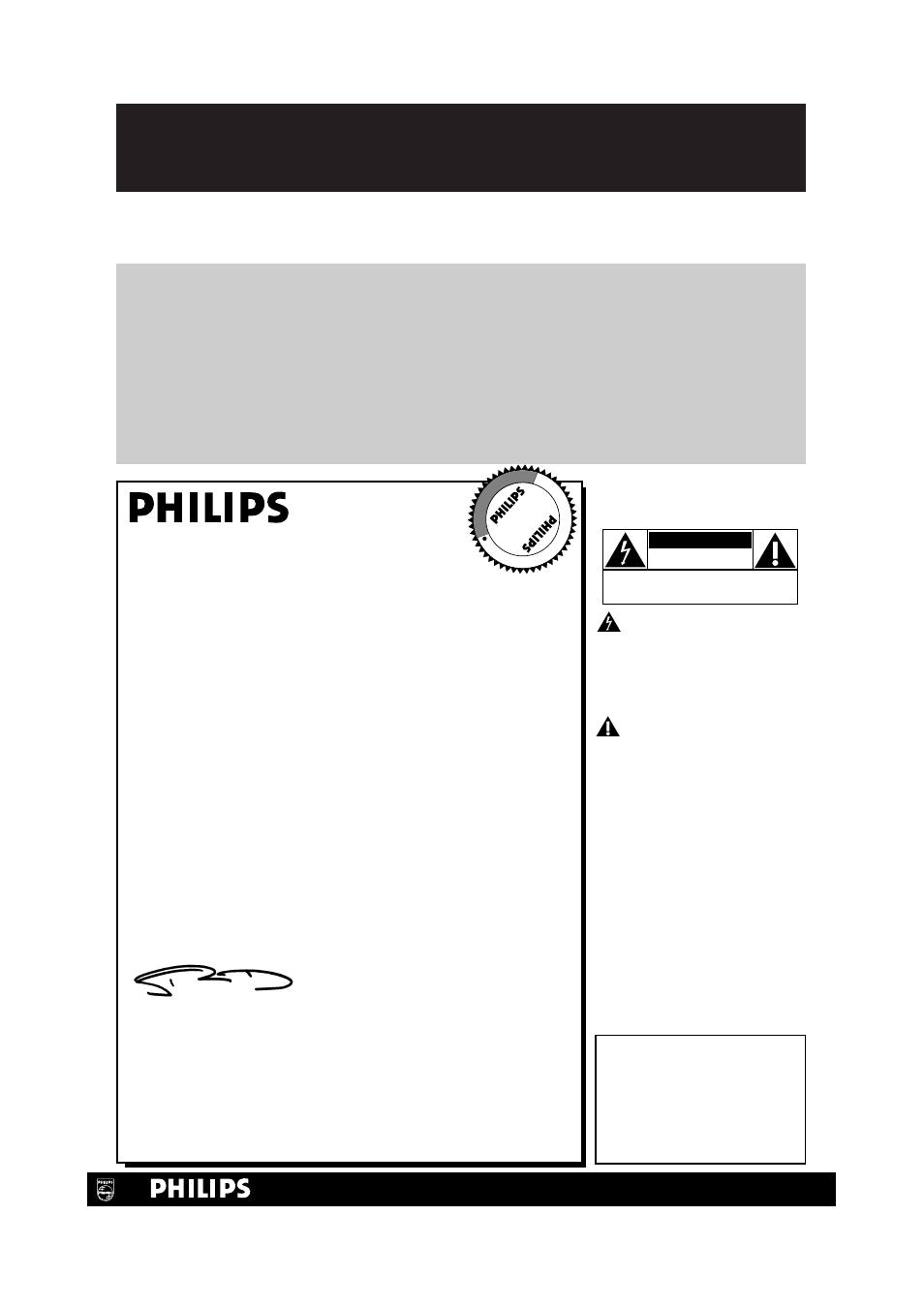 Safety, Warranty verification, Owner confirmation | Model registration, Hurry, Know these, Symbols, For customer use | Philips CCB130CN User Manual | Page 2 / 60