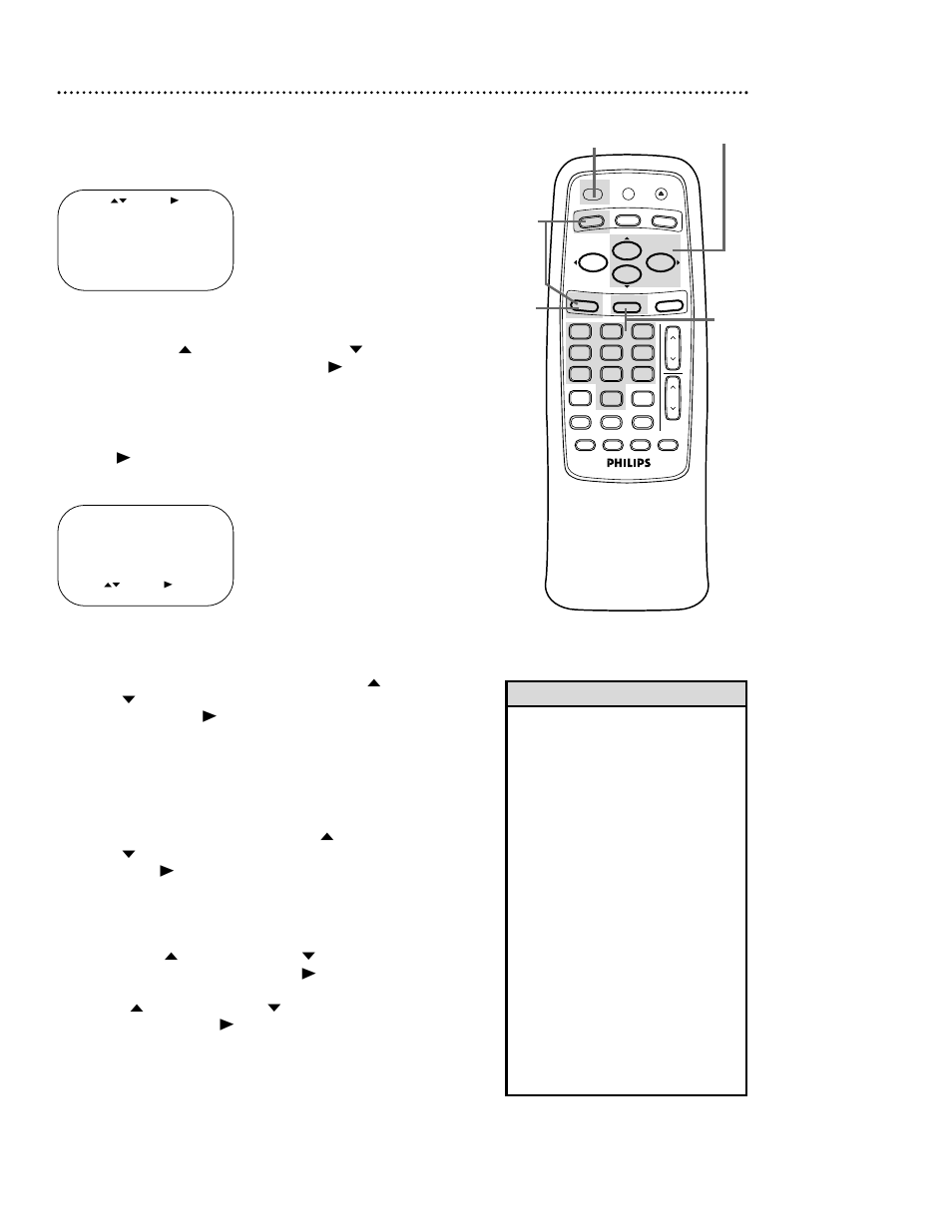 Setting the clock (cont’d) 17 | Philips VRB413AT User Manual | Page 17 / 56