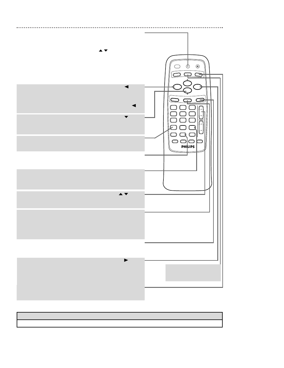 24 remote control buttons (cont’d), Helpful hint, O/ p | When playback is stopped, press to fast | Philips VRB413AT User Manual | Page 24 / 56