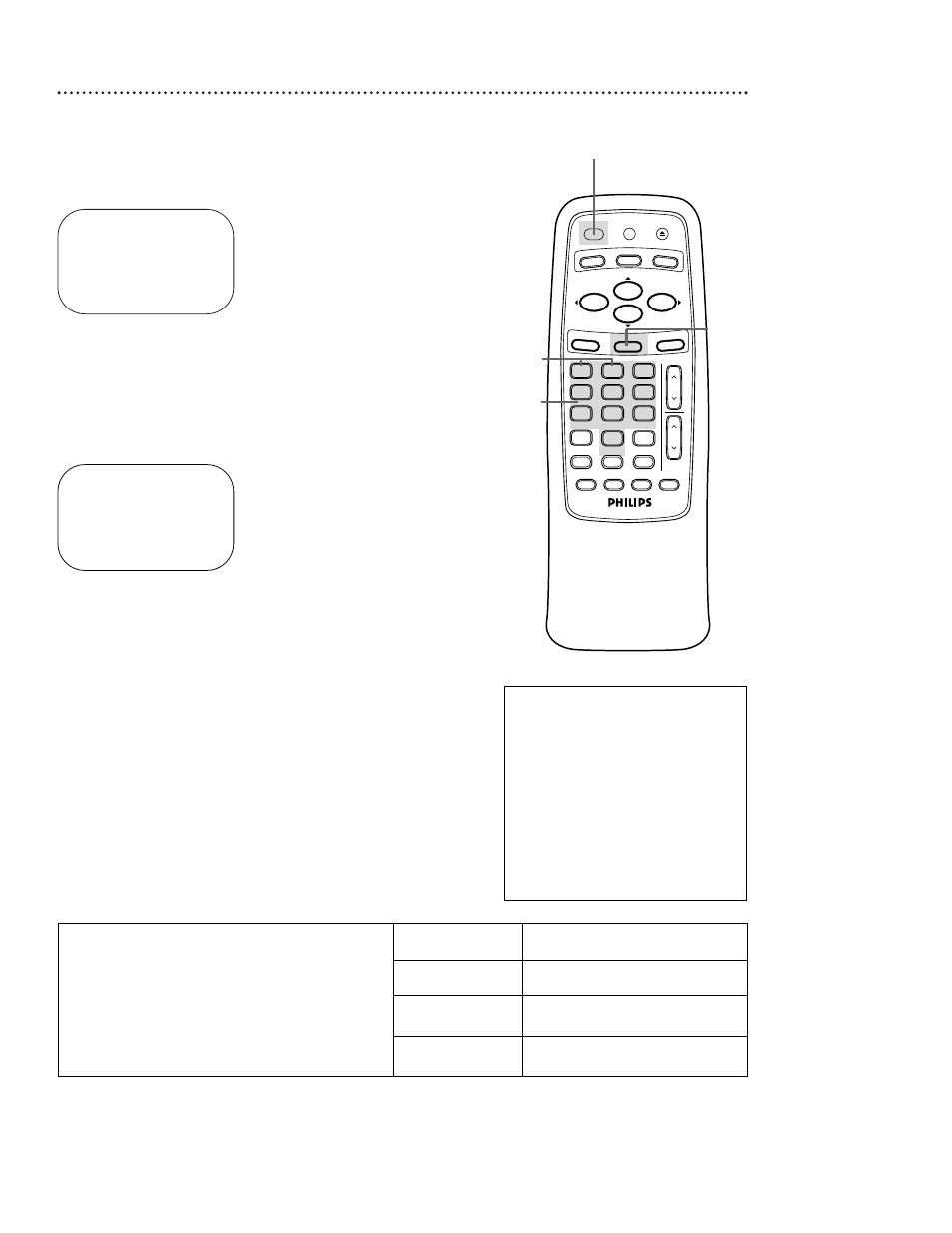 Timer recording (cont’d) 35 | Philips VRB413AT User Manual | Page 35 / 56