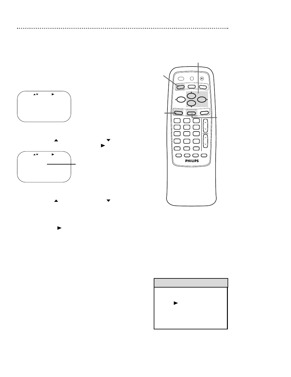 38 repeat play | Philips VRB413AT User Manual | Page 38 / 56