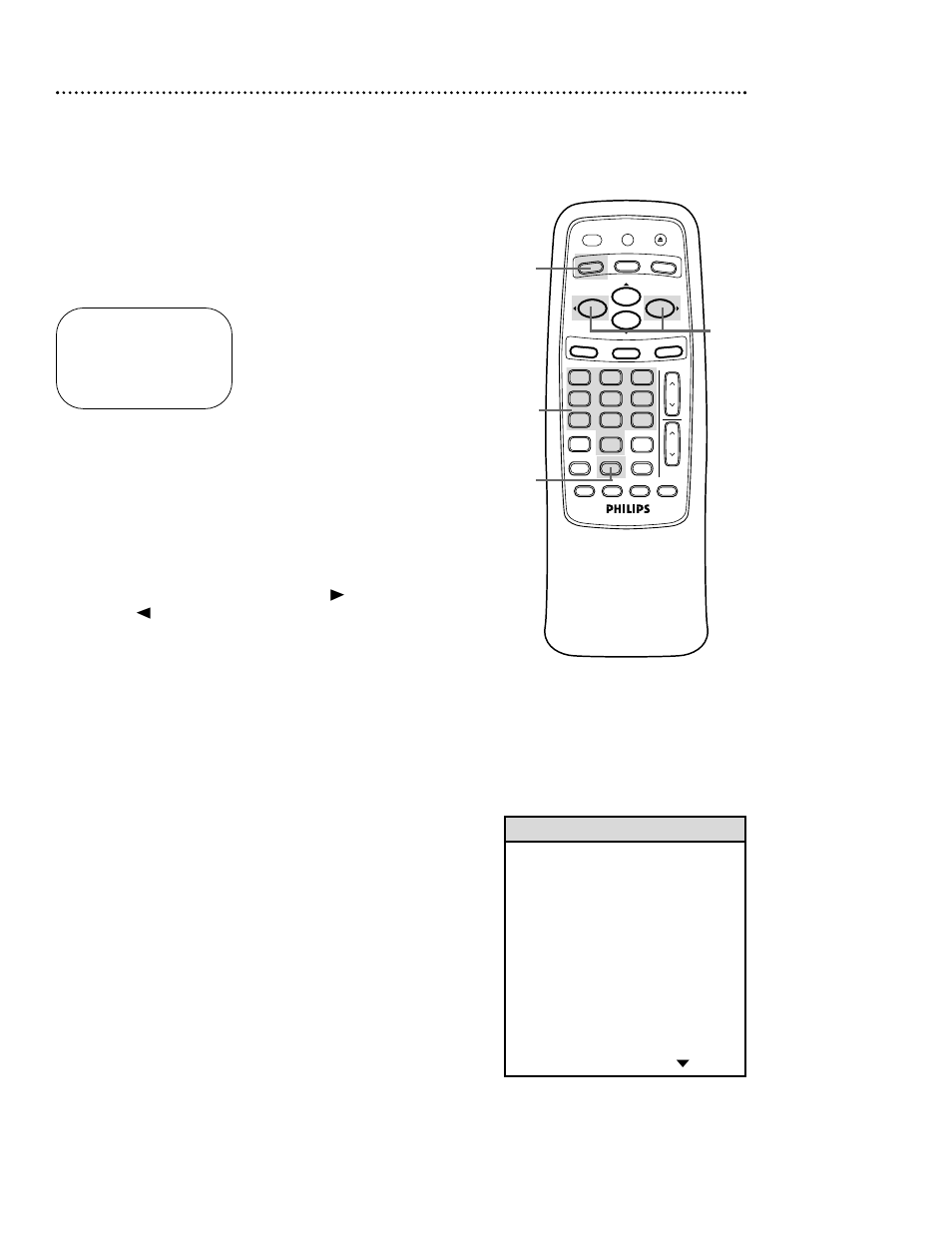 40 time search | Philips VRB413AT User Manual | Page 40 / 56