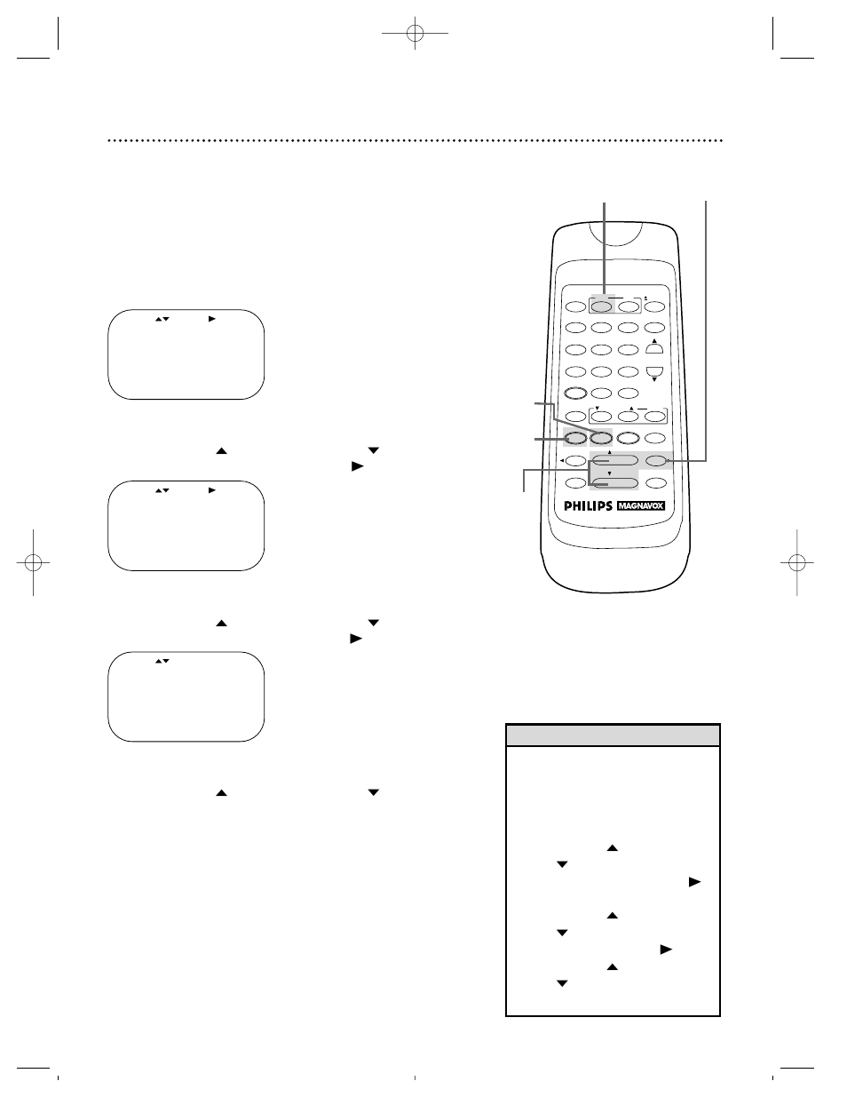 Language selection 17 | Philips Magnavox VRZ223AT User Manual | Page 17 / 48