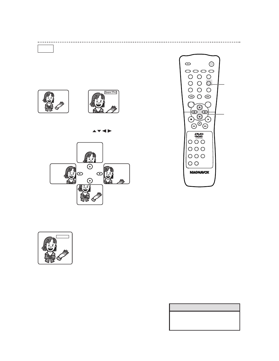 24 zoom playback, Helpful hint dvd | Philips Magnavox DVD611 User Manual | Page 24 / 56